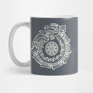 Aztec Sun Dragon Mug